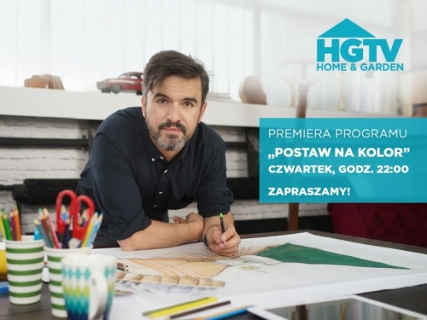 Tikkurila w nowym programie HGTV „Postaw na kolor”