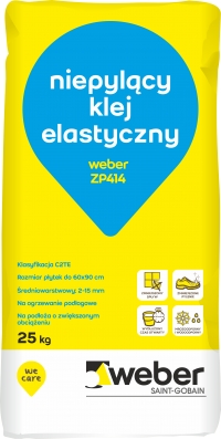 weber zp414 - elastyczny cementowy klej do płytek