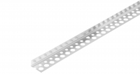 Półnarożnik aluminiowy perforowany 13 x 23 mm