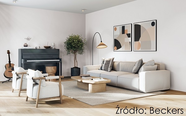 Wyciszająca elegancja wnętrz w harmonii z naturą