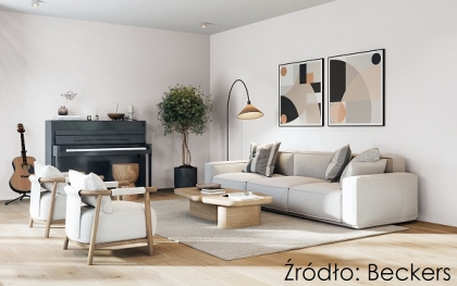 Wyciszająca elegancja wnętrz w harmonii z naturą