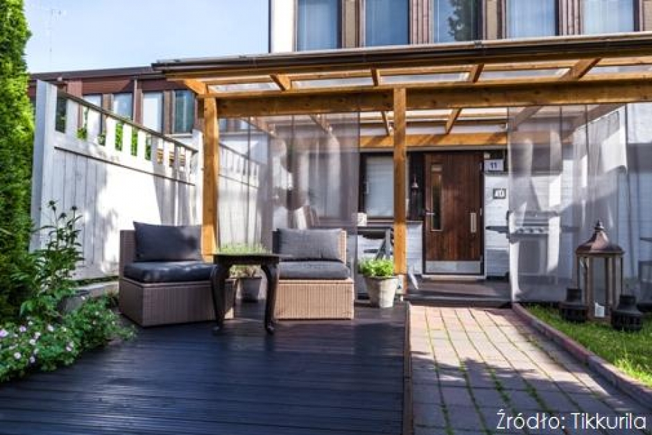 Przygotuj taras na sezon z olejem Tikkurila Valtti Plus Terrace Oil
