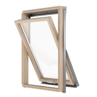 Okno dachowe drewniane RoofLITE+ TRIO PINE AAY B1500